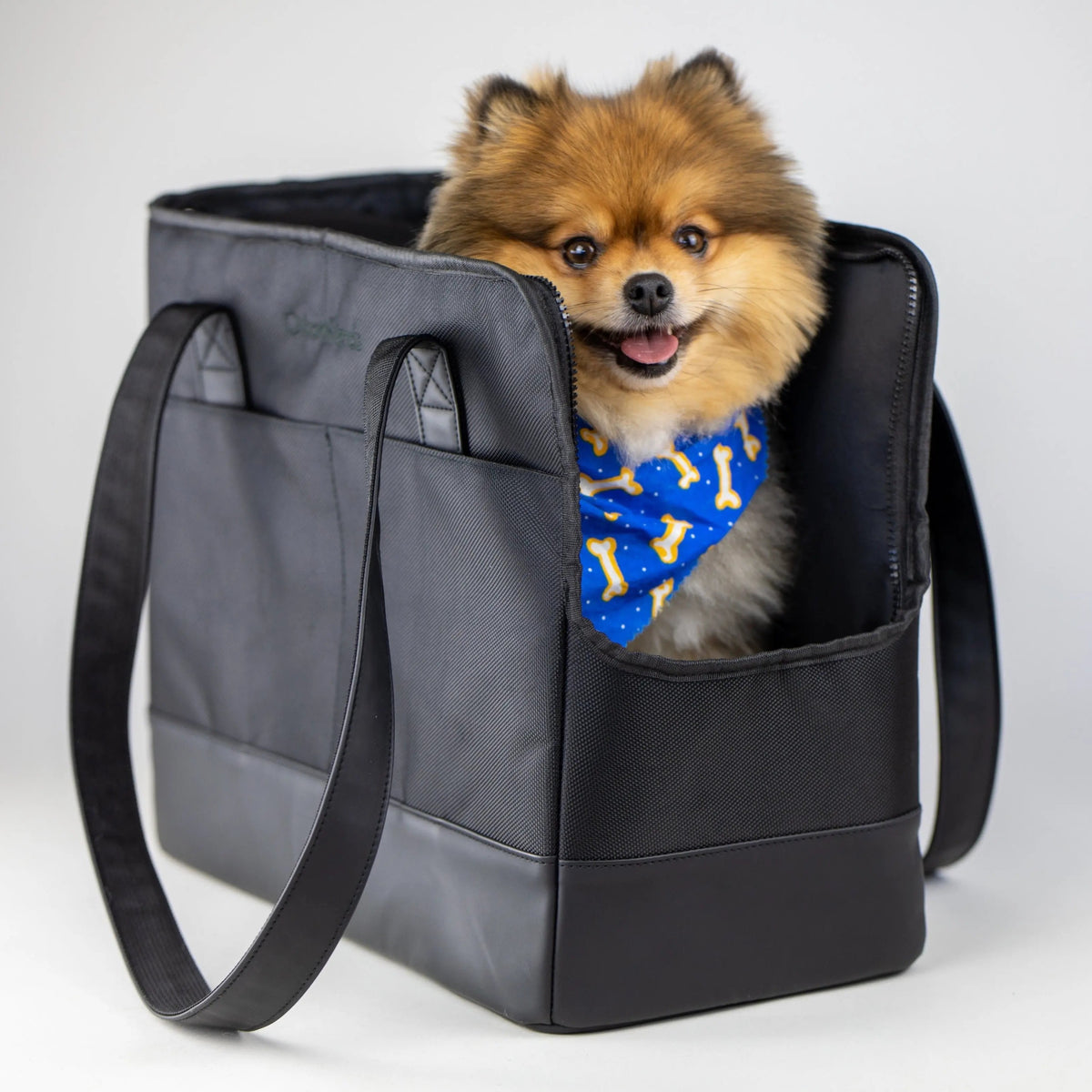 All-Black Dog Tote bag by Oskar&Friends