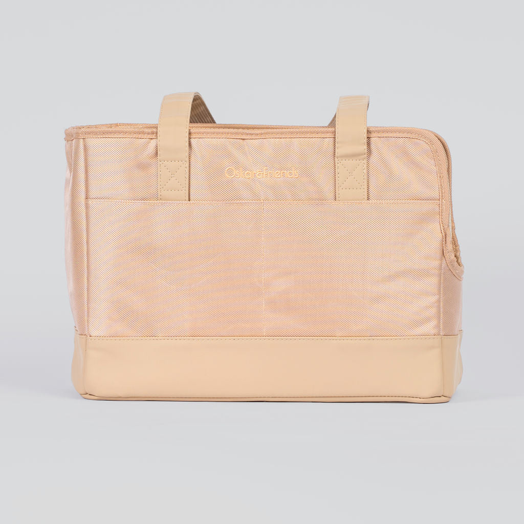 Beige Pet Tote Bag