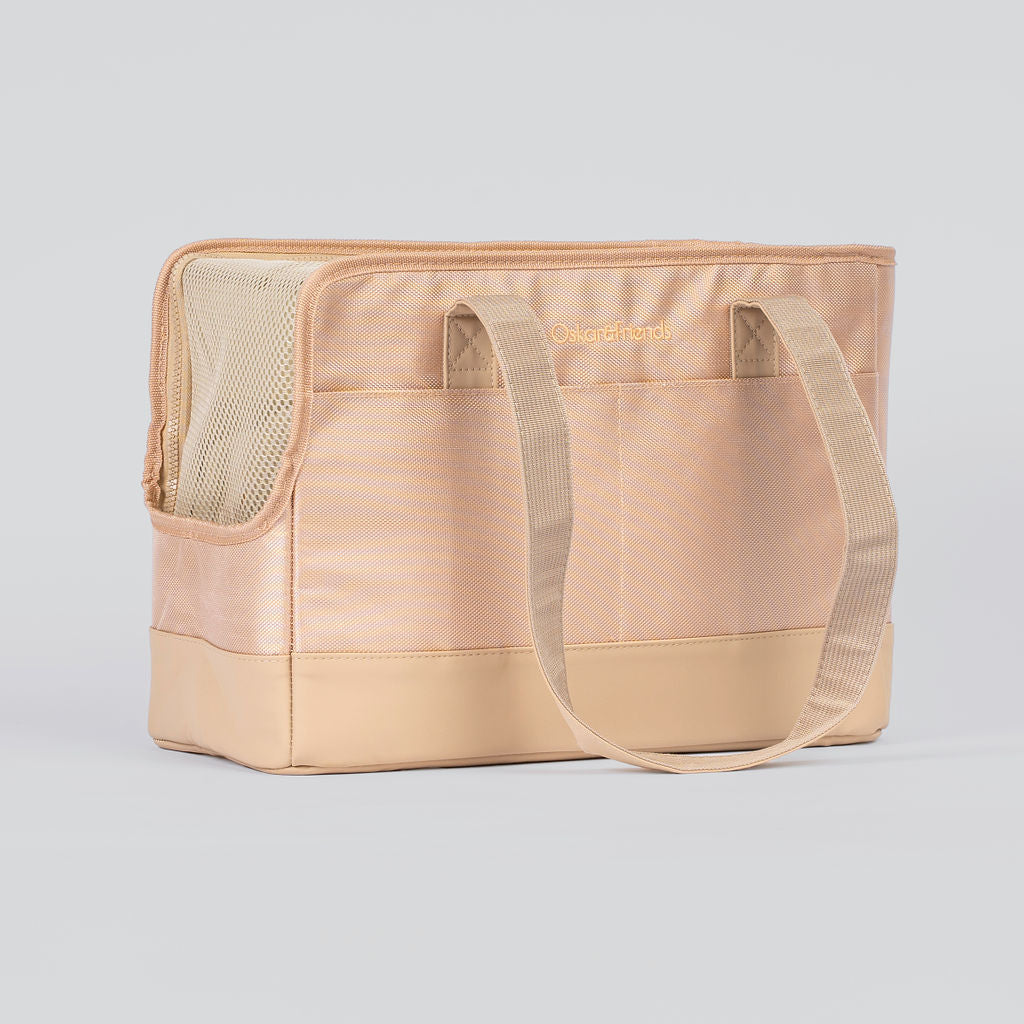 Beige Pet Tote Bag