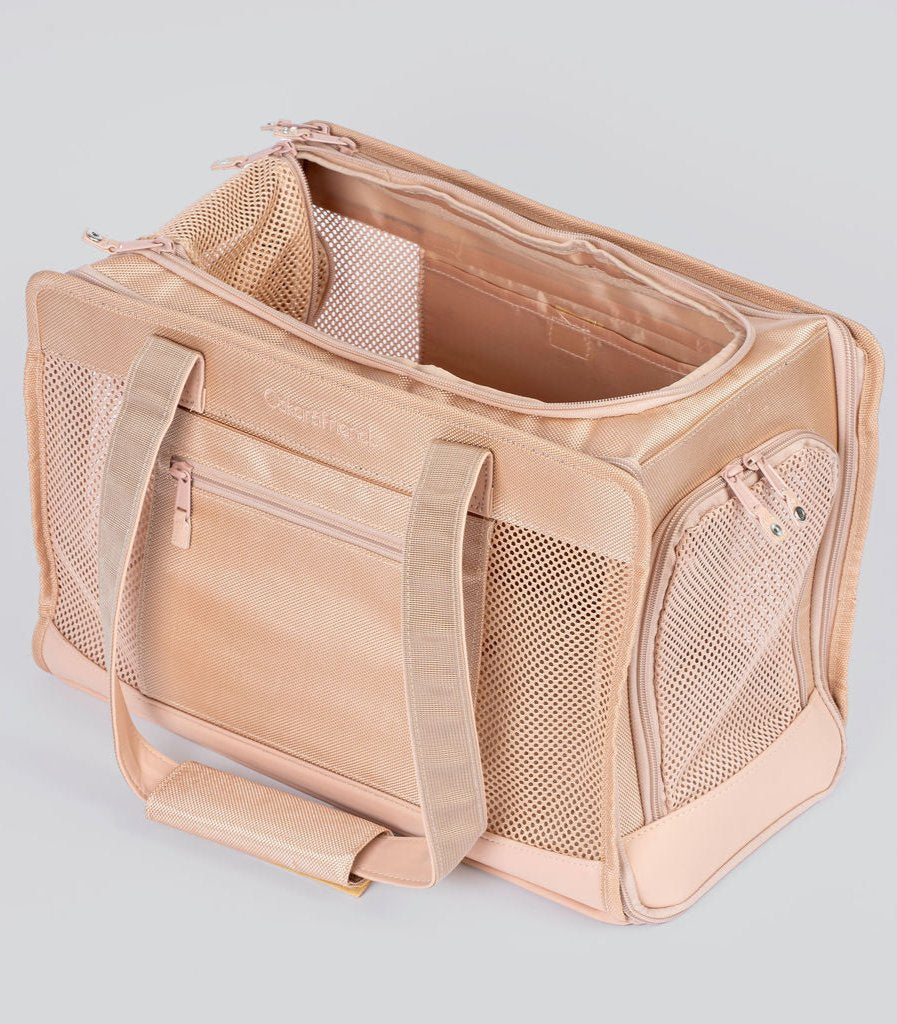 Taupe Pet Travel Carrier