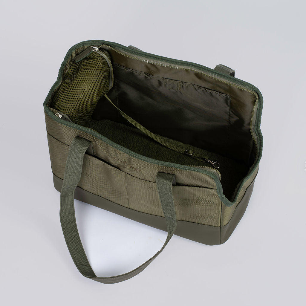 Olive Green Pet Tote Bag