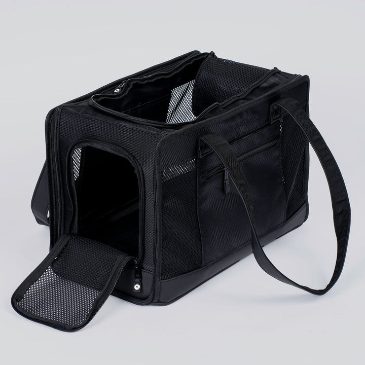 All-Black Pet Travel Carrier