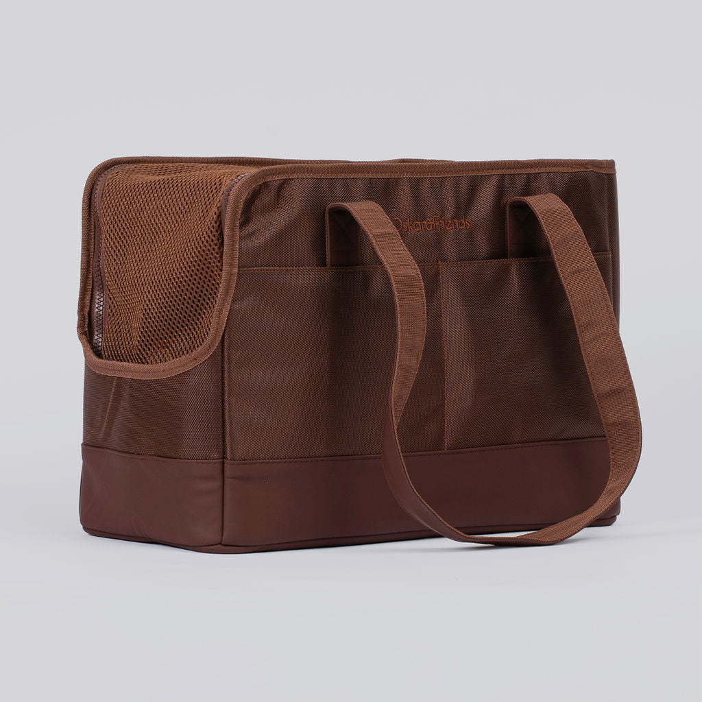 Chocolate Brown Pet Tote Bag