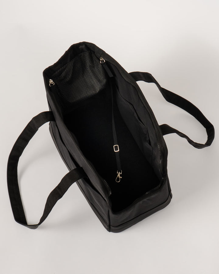All-Black Pet Tote Bag