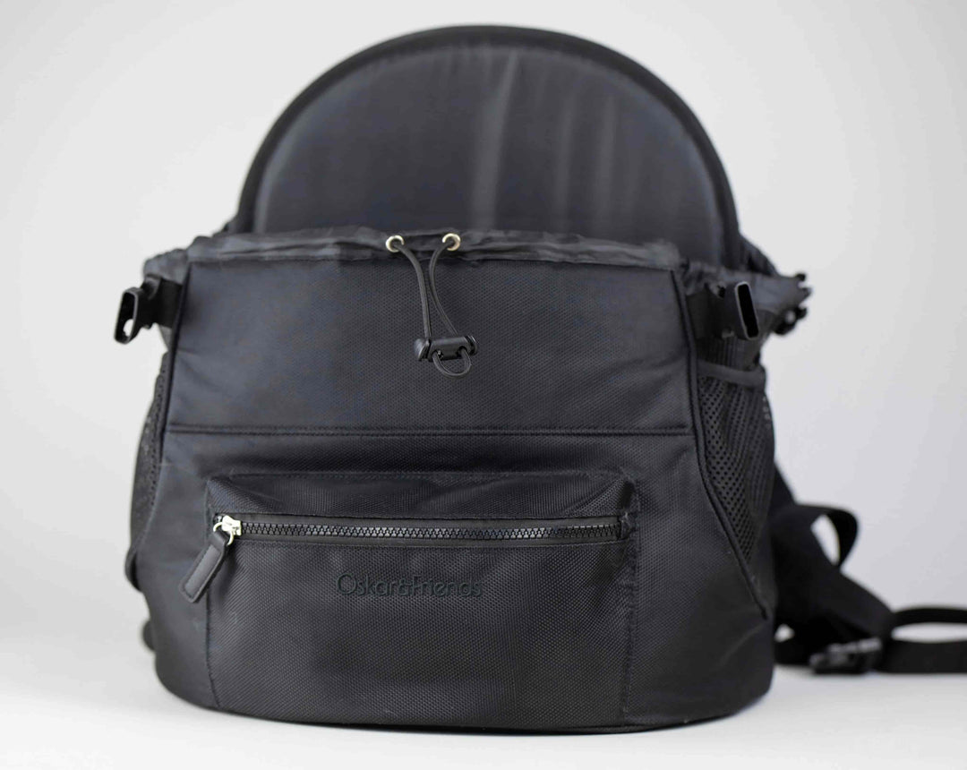 All-Black Pet Backpack