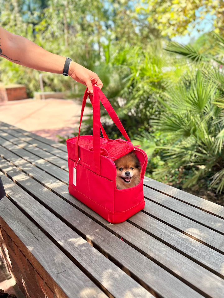 Rouge Berry Pet Tote Bag