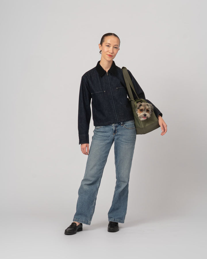 Olive Green Pet Tote Bag
