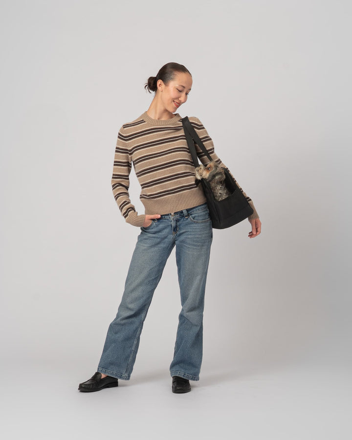 All-Black Pet Tote Bag