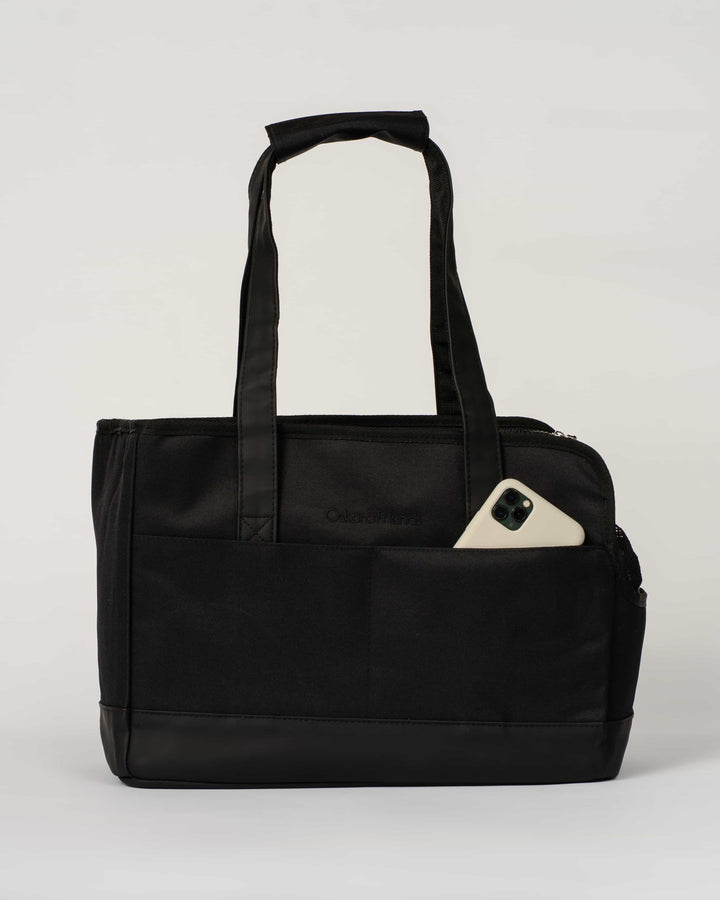 All-Black Pet Tote Bag