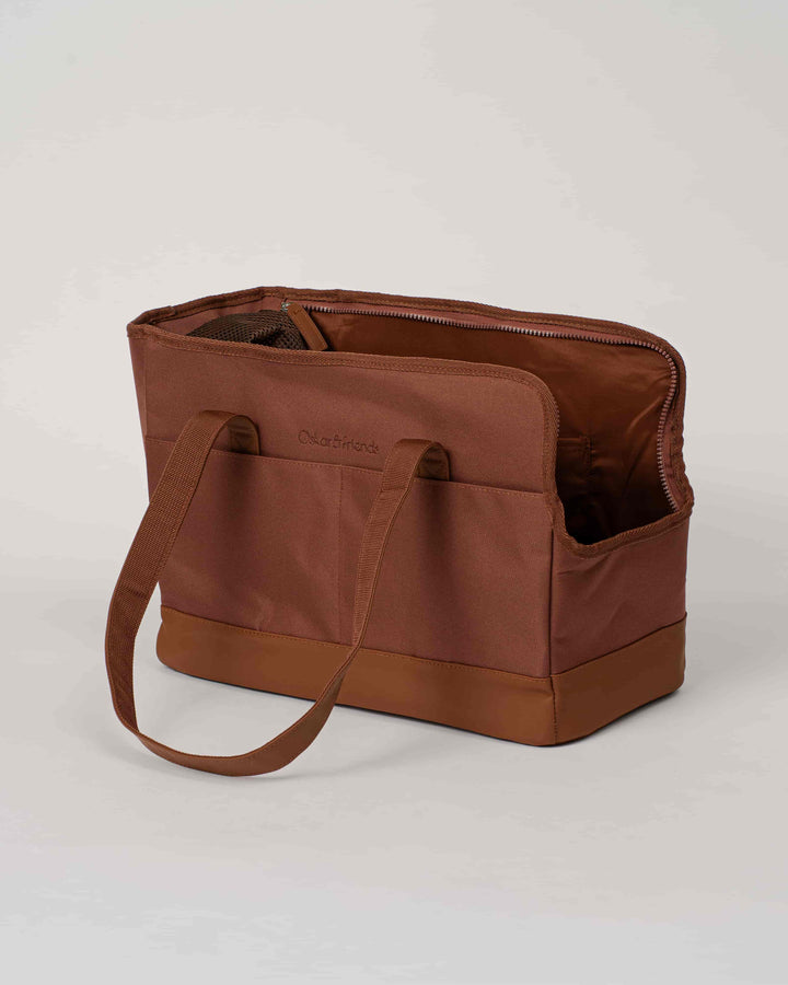Chocolate Brown Pet Tote Bag