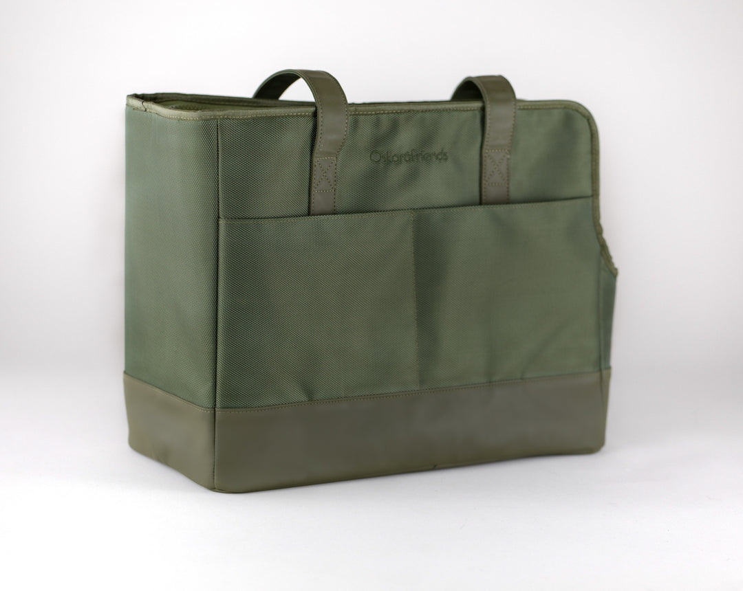 Olive Green Pet Tote Bag