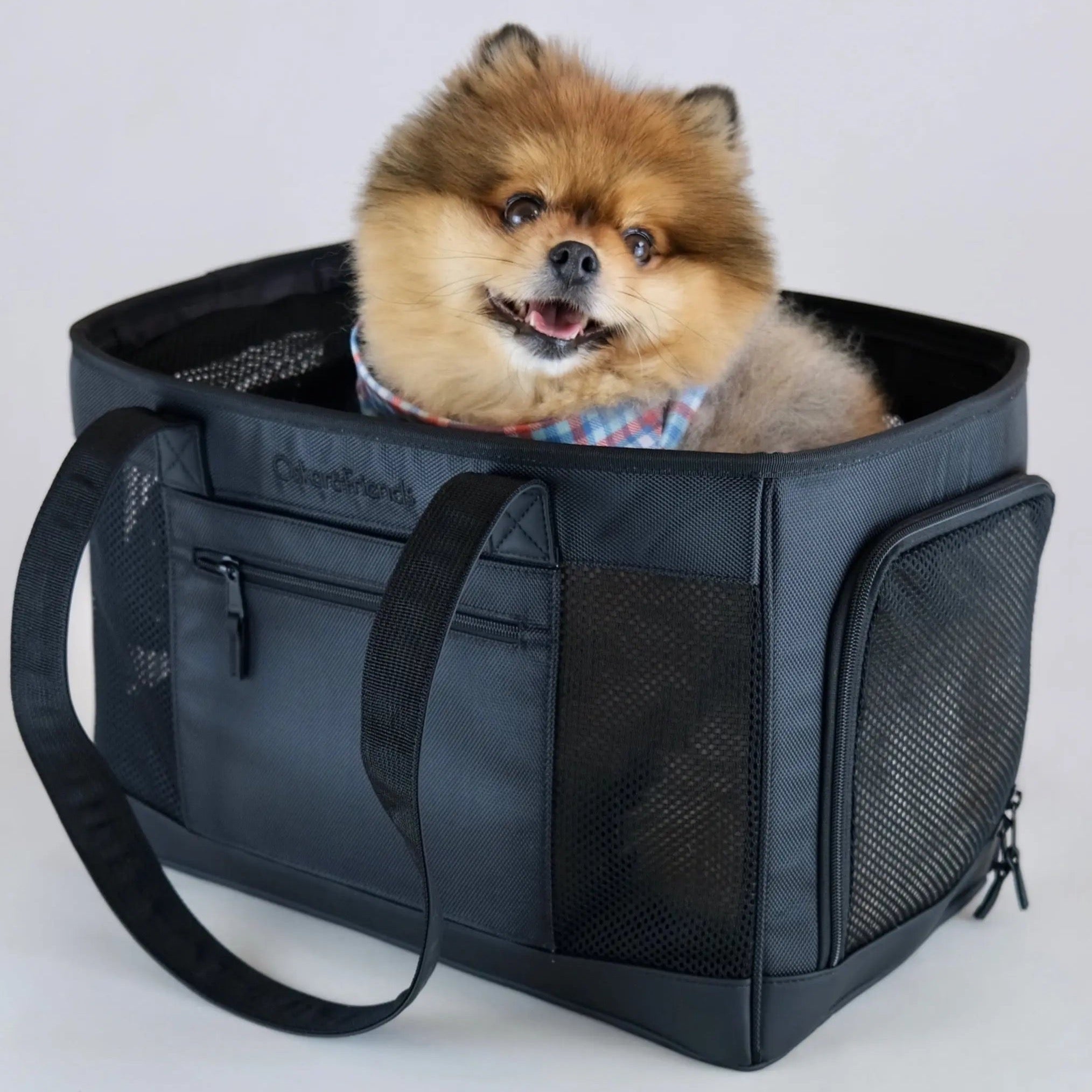 Paws & Pals Pet Carrier Travel Bag Blue Small Oxgord Airline