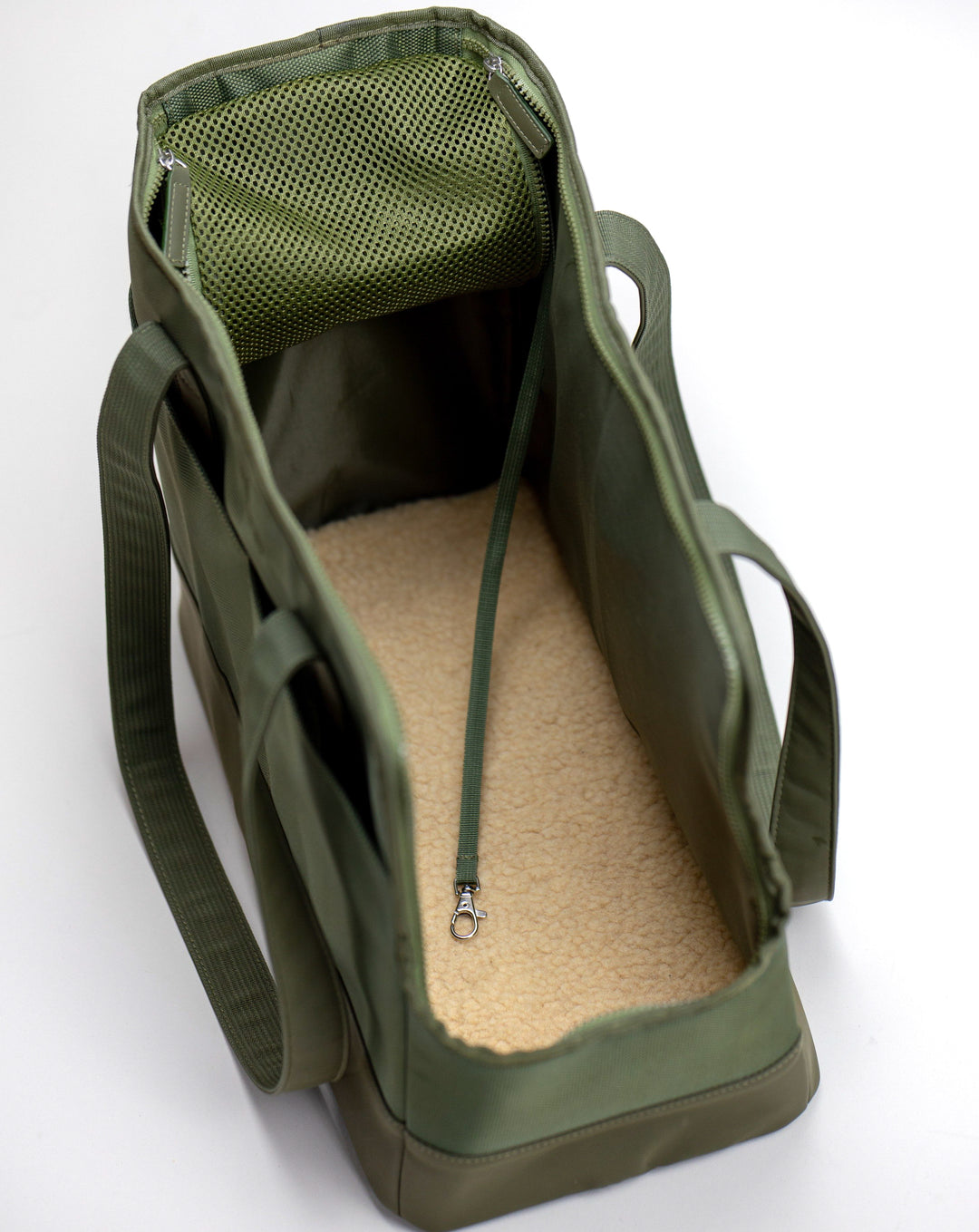 Olive Green Pet Tote Bag